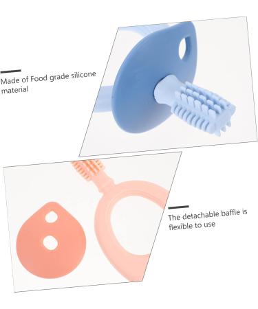 Minkissy Silicone Baby Toothbrush Set - 14 STK Manual Toothbrushes & Chew Toys for Infants - Safe & Gentle Oral Care - Buy Online on GoSupps.com