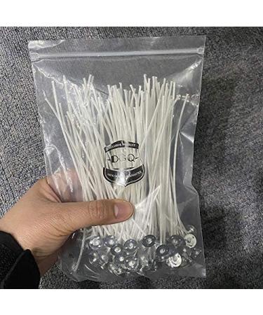 GQ 3.5 Natural Candle Wicks 100pcs - 100% Cotton Core, Low Smoke, Pre-Waxed - Buy Online on GoSupps.com