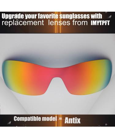 IMYTPFT Compatible Replacement Lenses for Oakley Antix - High-Quality Red Lenses for Ultimate Performance - Buy Online on GoSupps.com