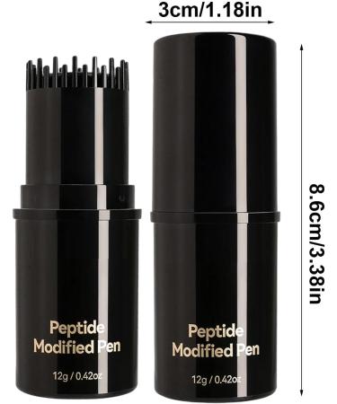 Peigne de coiffure - Applicateur durable 2 en 1 Gris Grey Dye Pen for Beard Styling To couing Women Men Long Short Home Travel Birthday Wedding Stylist - Buy Online on GoSupps.com