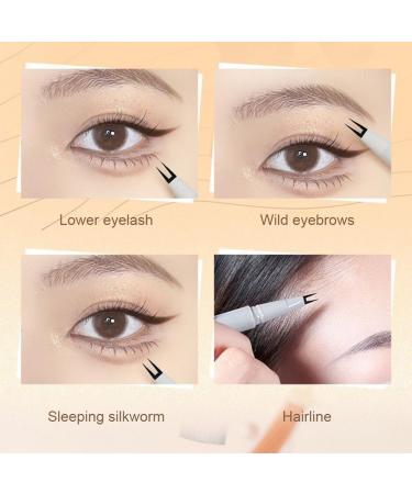 Crayon Cils Liquide Eyeliner Outil de Maquillage op ration Simple Polyvalent Doux Cadeau Longue Endurance Stylo cosm tique Gris-Brun - Buy Online on GoSupps.com