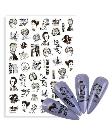 Love Designs Lemon Strawberry Banana Leaf Nail Stickers Manicure Decor Summer Fruit Adhesive Decals(YZW-S 223)