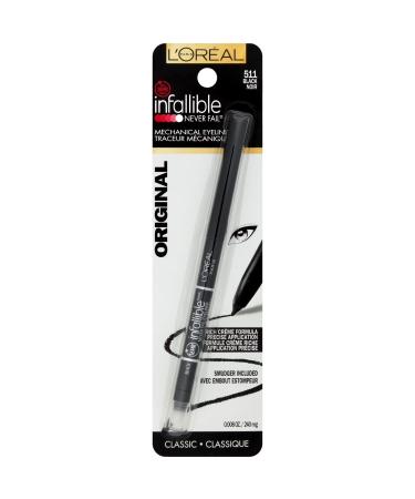 L'Oreal Infallible Mechanical Eyeliner 511 Black - Long-Lasting Precision (0.008 oz) - Buy Online on GoSupps.com
