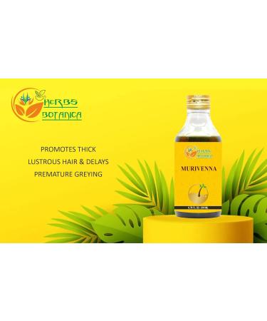 Herbs Botanica Murivenna Oil | Ayurvedic Herbal Oil for Joint & Muscle Relief | Treat Sprains & Cramps | 200ml - Buy Online on GoSupps.com