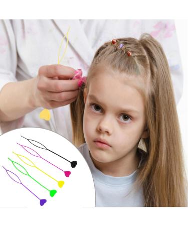 406 Pcs Hair Beads Set for Kids Hair Braids - Blue Ocean Theme with Pony Beads, Elastic Bands, Quick Beader & Comb - Buy Online on GoSupps.com