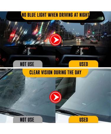 TYGH Glass Oil Film Removing Paste Auto Car Glass Polishing Car Windshield Oil Film Cleaner for Bathroom Window Front Windshield Agent Tools with Sponge (1 Set) - Buy Online on GoSupps.com