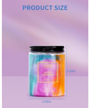 Scented Candles | Extra Strong Spiced Cinnamon Soy Wax Jar | Holiday Aromatherapy | 80-Hour Burn | Great Funny Birthday Gifts for Women - Buy Online on GoSupps.com