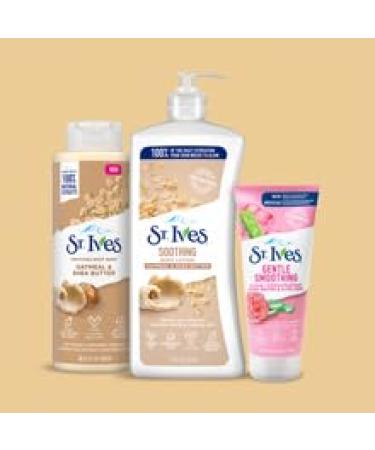 Buy St. Ives Body Wash & Lotion Set - Oatmeal & Shea Butter - Soothing & Moisturizing (2 Piece) - International Shipping Available - Buy Online on GoSupps.com