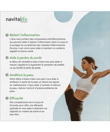 Powerful Slimming Detox. Elimination of toxins. Volume reduction colon cleansing. Aloe Vera Capsules + Zenoui - Buy Online on GoSupps.com