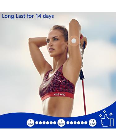 Waterproof CGM Sensor Protection Patches | Clear 10-Day Adhesive Tape for Libre 3 | 55-Pack 6.5cm Transparent - Buy Online on GoSupps.com