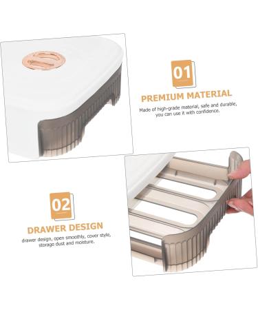 RORPOIR Box Refrigerator Egg Carton Eggs Egg Storage Container for Refrigerator Egg Tray Container Automatic - Buy Online on GoSupps.com