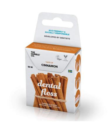 Humble Dental floss - Cinnamon - Dental floss - Cinnamon - 6 x 50m