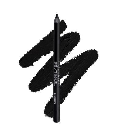 Urban Decay 247 Glide-On Waterproof Eyeliner Pencil - Long-Lasting Ultra-Creamy  Blendable Formula - Sharpenable Tip  Perversion (Blackest Black with Matte Finish) - 0.04 Oz Perversion (blackest black - matte finish) 1