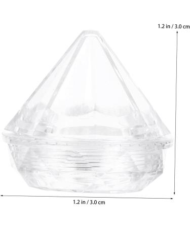 NOLITOY 90 Pcs Eye Shadow Bottle Eyeshadow Creme Blush Mini Cream Jars Cosmetic Sample Jars Sequins Make up 3x3cmx3pcs Transparent Colorx3pcs - Buy Online on GoSupps.com