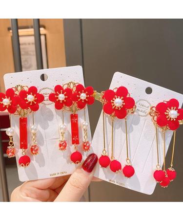 minkissy 1 Pair Tassel Antique Style Hair Clip Hair Clips for Childrens Barrettes Kid Hanfu Headdress Chinese Ancient Style Hairpin Hair Pin Hair Barrettes Hair Clips Girl Hair - Buy Online on GoSupps.com