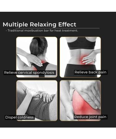 High Purity Moxa Sticks - 3/6 Piece Roll for Mild Moxibustion & Improved Blood Circulation - Buy Online on GoSupps.com