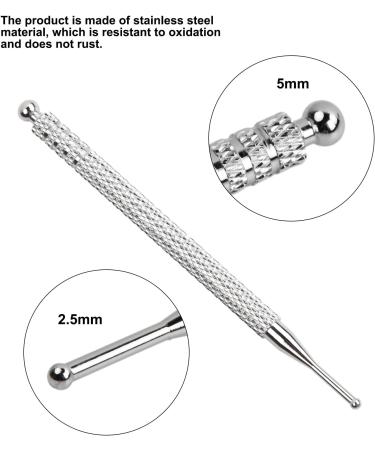 Buy Stainless Steel Acupressure Pen - 2 Pack Massage & Pain Relief Acupuncture Stick | International Shipping - Buy Online on GoSupps.com