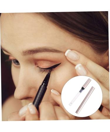 FRCOLOR 4pcs Eyeliner Empty Eyelash Wand Tube Mascara Empty Eyeliner Tube Fine Brush Frosted Plastic - Buy Online on GoSupps.com