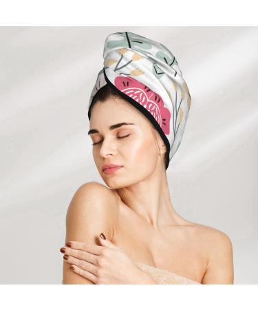 Soft Super Absorbent Cartoon Sloth Hair Towel Wrap - Quick Dry Coral Velvet for Long & Curly Hair - Buy Online on GoSupps.com