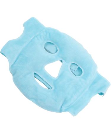  Spacnana Hot & Cold Pearl Gel Full Face Mask Sleep Mask (Sky Blue) - Buy Online on GoSupps.com