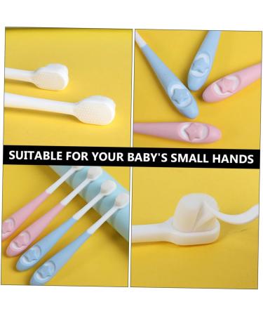 Minkissy 2-Pack Children's Toothbrush - Soft Fur Dental Care Tool for Infants & Toddlers | Ideal Baby Gift - Buy Online on GoSupps.com