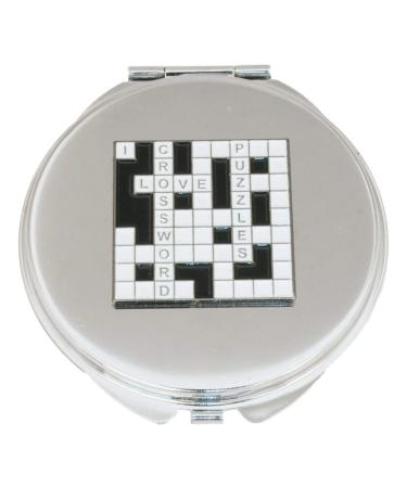 Cross Word Compact Mirror Handbag Gift With Free Engraving 549