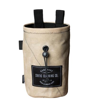 STATIC Waxed Canvas Chalk Bag Bone One Size