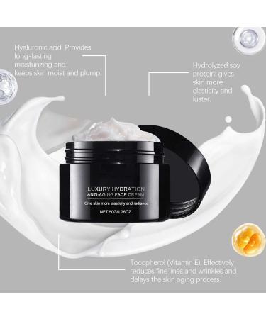  Orgrul 2025 Pack of 2 Hyaluronic Acid Anti-Wrinkle Creams for Men and Women Immediate Effect Moisturizing and Anti-Aging Face Cream 50g - Buy Online on GoSupps.com