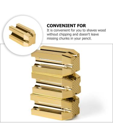  FRCOLOR 1 Pc Eyebrow Trimmer Cosmetic Clipper Lip Pencil Sharpener Removable Pencil Sharpener Miniature Eyeliner Sharpener Plastic Aerosol Gold - Buy Online on GoSupps.com