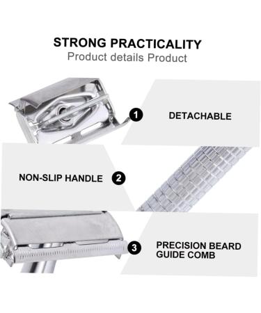 Minkissy Electrician Razor for Men - Vintage Hand Razor & Double Shave Handbook for Perfect Grooming - Buy Online on GoSupps.com