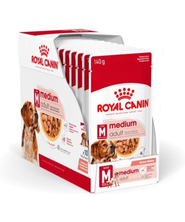 Royal Canin Medium Adult Wet Dog Food Pouches 20 x 140g