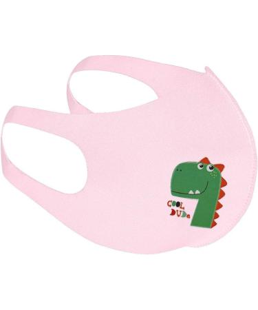 Riou 10 PCs Kids Washable Reusable Cotton Masks - Dustproof Mouth & Nose Protection for Boys & Girls (Pink) - International Shipping Available - Buy Online on GoSupps.com