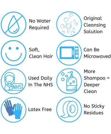 Nilaqua Rinse Free Shampoo Cap Easy Hair Washing With No Shower Required Dry Shampoo Leaves Hair Fresh and Clean Shampoo Caps No Rinse for Elderly Packaging May Vary Microwavable 3 Pack Pack of 3 - Buy Online on GoSupps.com
