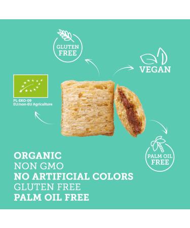  SUPER FUDGiO SUPER FUDGiO Pack of 10 Organic Breakfast Cereals - Gluten-Free - Vegan - No Artificial Flavors - With Chocolate and Hazelnut Cream - 200g - Buy Online on GoSupps.com