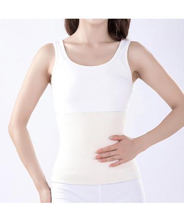 Shop Warm Soft Cashmere Waist Kidney Binder Support Belt for Men & Women - Breathable Thermal Waistband in Black Large Size - Buy Online on GoSupps.com