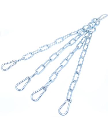 High-Quality Chain for Punching Bag/Sandbag - Ideal Home Sports Room Attachment with Rotating Vertebra & Carabiner Hooks - Buy Online on GoSupps.com