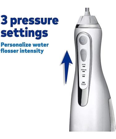 KouRy Water Dental Flosser - Professional Teeth Cleaner 360 Rotatable Rechargeable 3 Modes Anti-Leak Design Ideal for Adults & Kids - Perfect Gift (Color: A - Buy Online on GoSupps.com