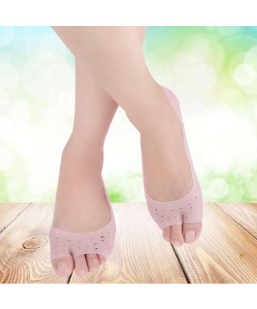 Healifty Invisible Non-Slip Breathable Silicone Gel Moisturizing Socks - Pink | Ideal for Soft Skin & Comfort - Buy Online on GoSupps.com