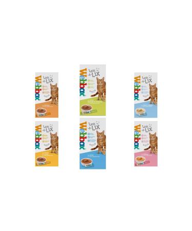 WUNDAPETS *NEW* 6 X MIXED VARIETY PACK WEBBOX DELIGHT LICK-E-LICKS CAT KITTEN TREAT SNACK - Buy Online on GoSupps.com