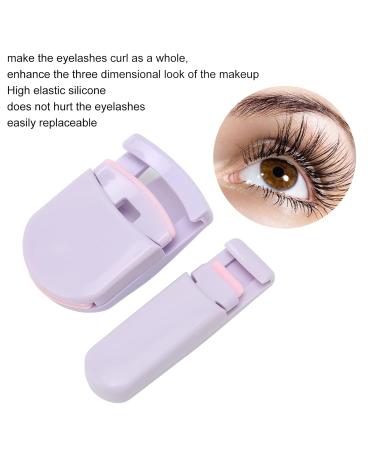 2-Part Sweet Eyelash Set - Portable Wide Angle Mini Curlers for Professional Lifting & Delicate Eyelashes (Violet) - Travel-Friendly Tool - Buy Online on GoSupps.com