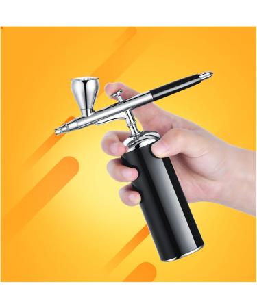 Paint Sprayer Make Up Nail Art Airbrush Compressor Auto Start and Stop Cordless Mini Pen Hobby Rechargeable Wireless Professional Set Kit for Painting Ceilings Fences cabinets Part a White - Buy Online on GoSupps.com