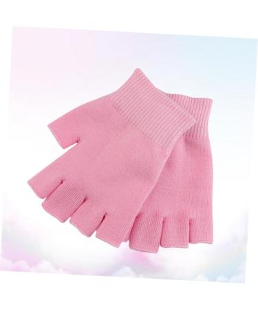DOITOOL Spa Glove Fingerless Mittens The Mitten The Glove Oveglove Moisturizing Gloves Spa Gloves Fingerless Gloves Hand Moisturizer Gloves Moisturizing Hand Gloves Gel Gloves Blush Care - Buy Online on GoSupps.com