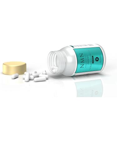 NMN 21000 NAD+ Booster Supplement Nicotinamide Mononucleotide Hyaluronic Glow Beauty Edition Low Molecular Weight - Buy Online on GoSupps.com