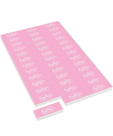 ForPro Sparkle Mini Buffer Sheet 39-Count - Pre-Cut Double-Sided Nail Buffers Pink/White Grit 400/4000 - Buy Online on GoSupps.com