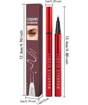  Generisch Liquid Eyebrow Pencil Sweatproof Eyebrow Pencil Fast Pigment Makeup for Women Adults Lovers Friends Mothers Wife Girls and - Buy Online on GoSupps.com