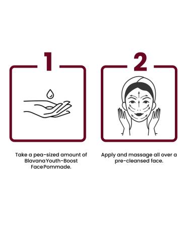 Blavana Ultra-Rich Youth-Boost Face Pommade - Skin Firming Cream with Black Gram & Manjistha - Daily Moisturizer for Aging Skin - 1.76 oz - Buy Online on GoSupps.com