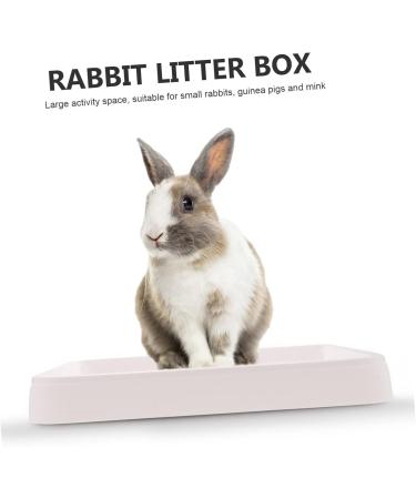 BESPORTBLE Box Hamster Toilet Pet Cage Large Corner Toilet Guinea Pigs Dog Toilet Indoor Cages Sieve Pp White 24.5X19.5X3CM White - Buy Online on GoSupps.com