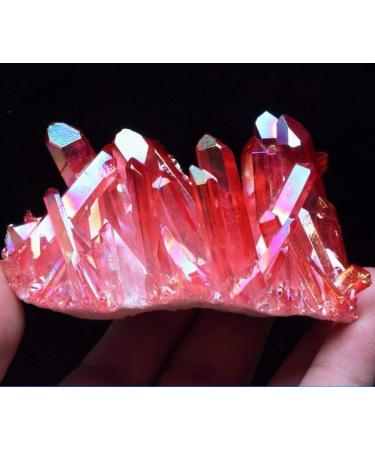 ComAce natural luster 180gpretty RED Flame Quartz Point - Buy Online on GoSupps.com