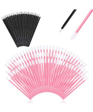 DanziX 150 Pcs Disposable Lip Brush Wands Lipstick Applicator Lip Gloss Concealer Brushes
