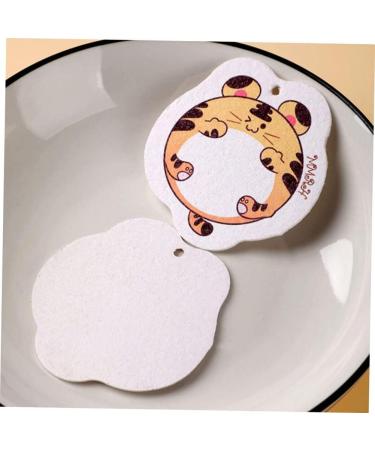 Clisted 4Piece Wood Pulp Sponge Compressed Sponges Cleaning Sponges Cleaning Sponge Wood Pulp Sponge - Buy Online on GoSupps.com